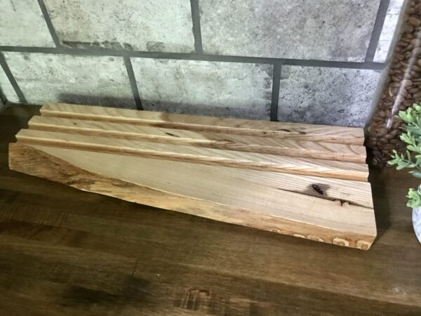 Cutting board care, live edge cutting board stand, cutting board display